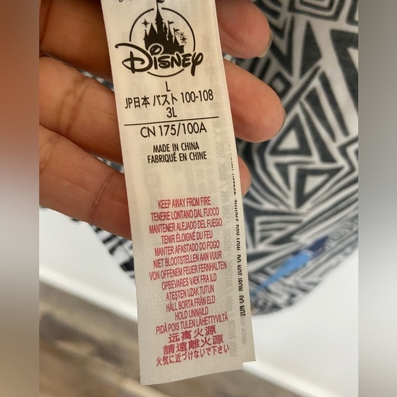 Oh My Disney Boho Duster Cardigan Size L The Lion King Zazu Tribal 3/4 Sleeves - Picture 7 of 8